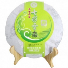 七彩云南 普洱茶 （寿系列） 普洱生茶 357克/片