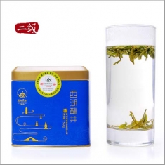 【顶峰】2015 新茶预售 绿茶雨前西湖龙井茶二级罐装 50g