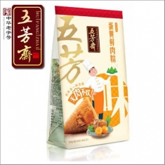 五芳斋 【蛋黄鲜肉粽】140g*2个/袋 粽子团购