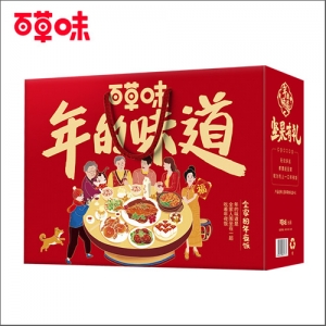 百草味 官方标配《全家的年夜饭A1》礼盒